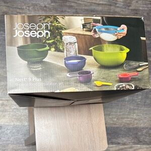 Joseph Joseph 9 Plus Food Preparation Set - Multicolor